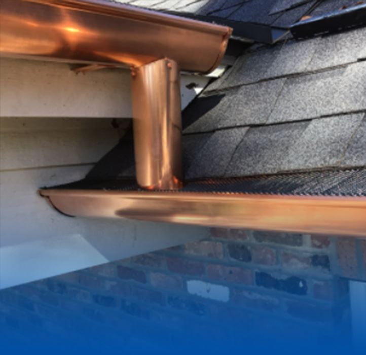 Copper Gutters